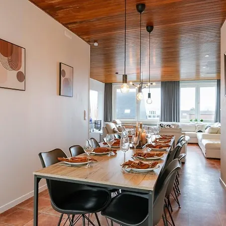 Huswell - Spacious Vacation For 12 Guests In Westende בית נופש מידלקרק